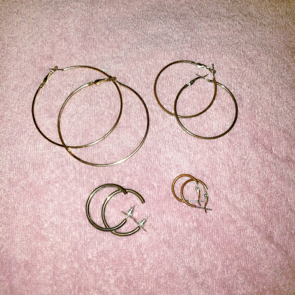 Hoop Earrings (4)